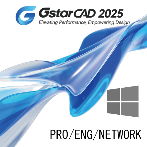 GSTARCAD 2025 PROFESSIONAL /SUBSCRIPTION /1 YEAR /NETWORK /WIN